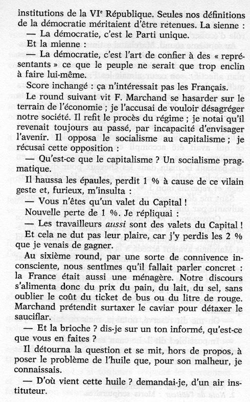 Mémoires d'un futur président - Le débat du second tour